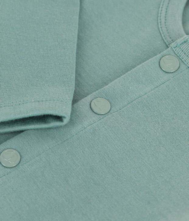 Cardigan en jersey &eacute;pais b&eacute;b&eacute; vert