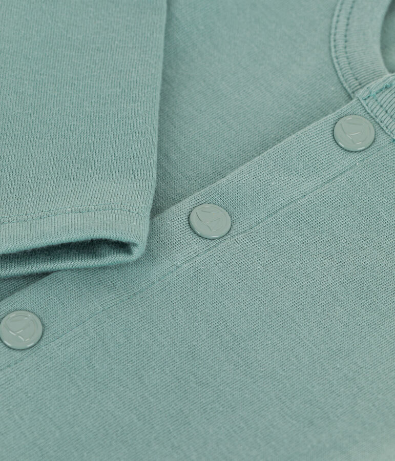 Cardigan en jersey &eacute;pais b&eacute;b&eacute; vert