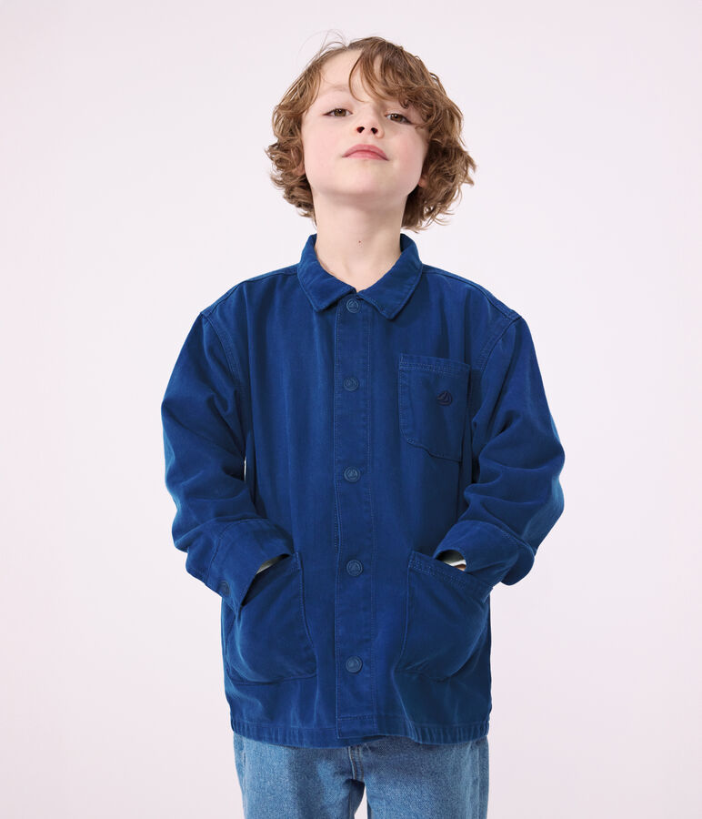 Veste en denim enfant gar&ccedil;on bleu INCOGNITO