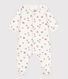 Bodyjama fleur bébé en tubique