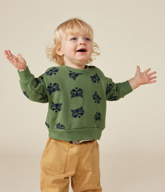 Sweatshirt en molleton bébé PALMERAIE/ MULTICO