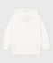 Sweatshirt garçon Petit Bateau x Water Family blanc MARSHMALLOW