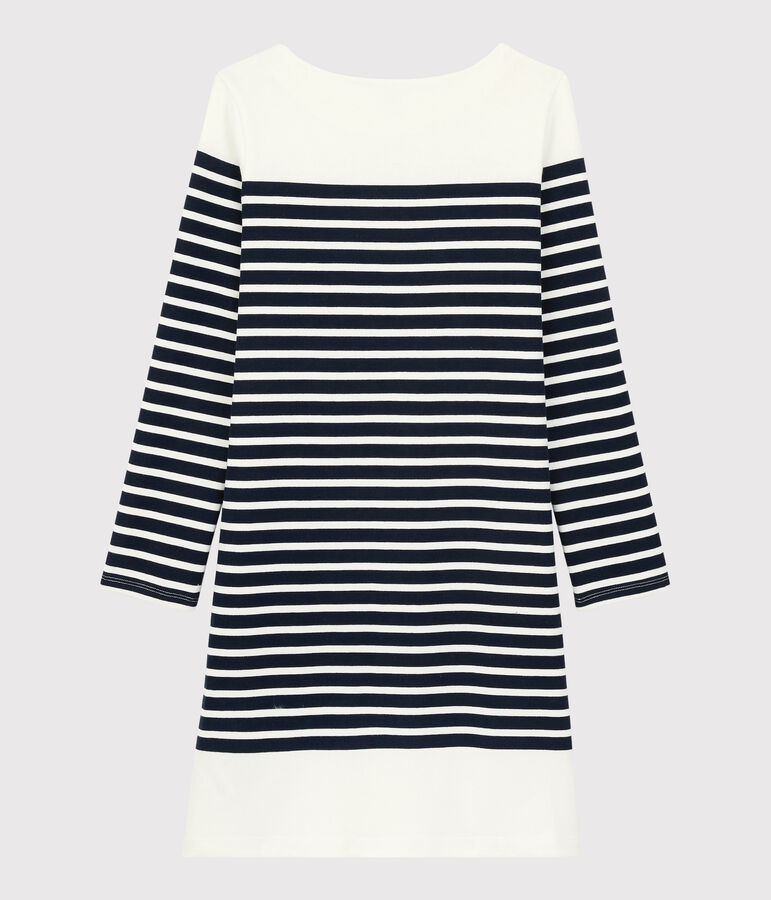 Robe marini&egrave;re Femme bleu SMOKING/blanc MARSHMALLOW