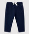 Pantalon en molleton bébé bleu SMOKING