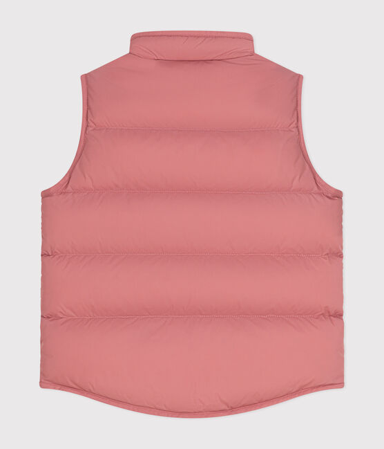 Doudoune sans manche matelassée enfant rose ROSEWOOD