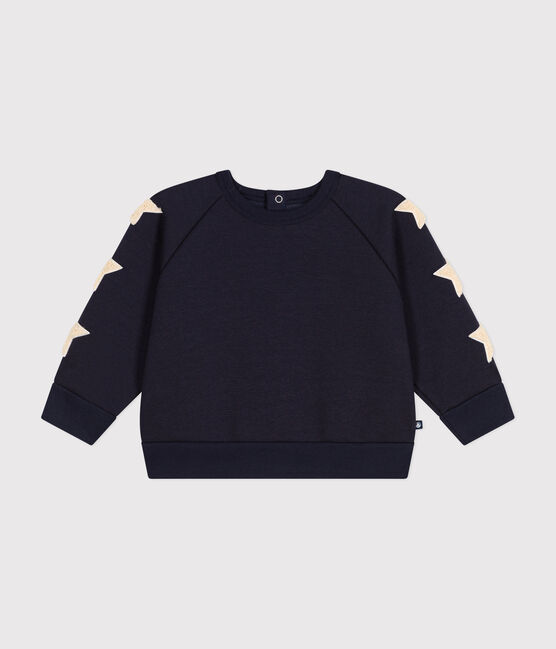 Sweatshirt en molleton bébé bleu SMOKING