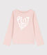 Tee-shirt manches longues en coton enfant fille