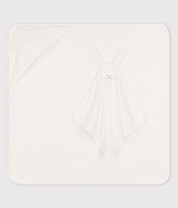 PETIT BATEAU - Carré de bain bébé en coton biologique