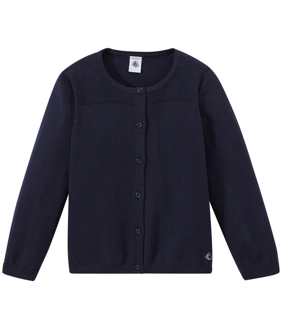 Cardigan fille bleu SMOKING