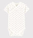 Body croisé manches courtes bébé fille-garçon