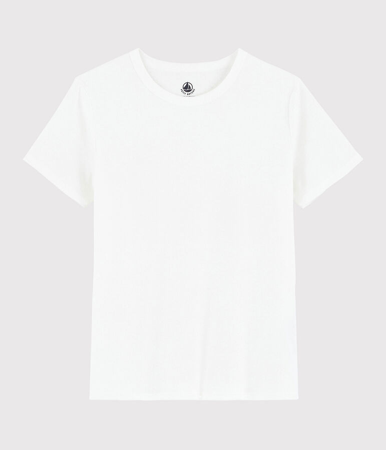 T-shirt coton Sea Island Femme blanc