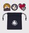Lot de 3 jolis patchs thermocollants variante 1