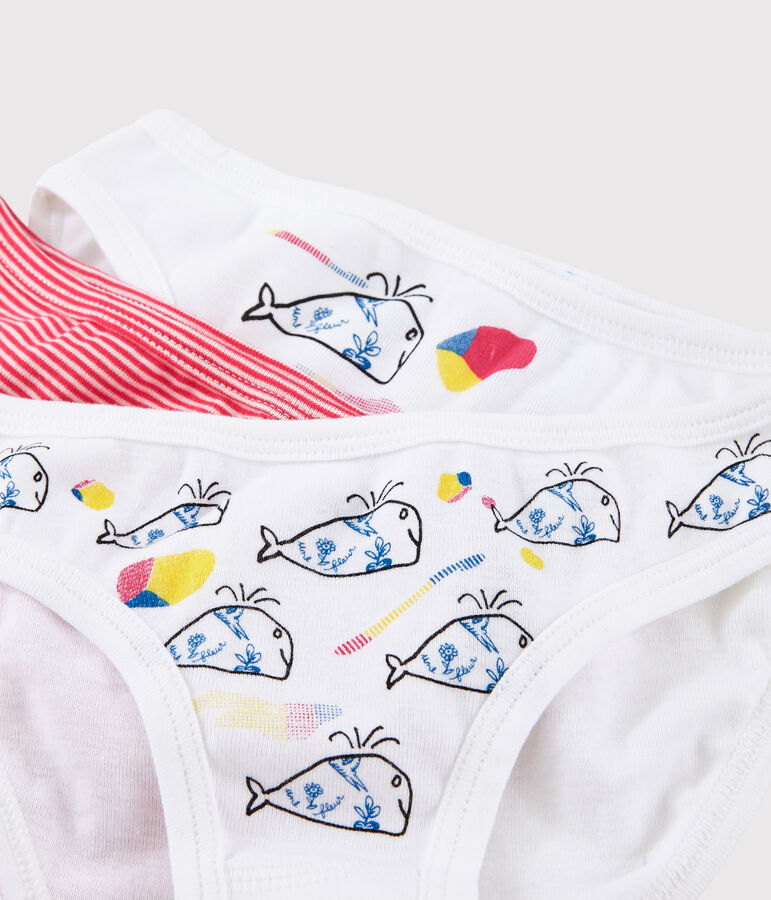 Lot de 3 culottes Serge Bloch petite fille multicouleur