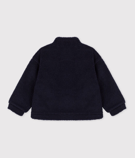 Veste en sherpa enfant garçon bleu SMOKING