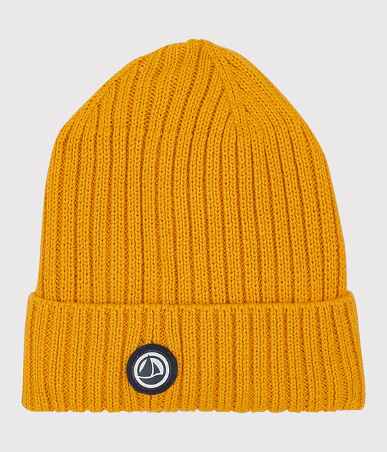 Bonnet enfant garçon -fille jaune BOUDOR