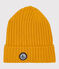 Bonnet enfant garçon -fille jaune BOUDOR