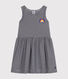 Robe sans manche en coton enfant fille
