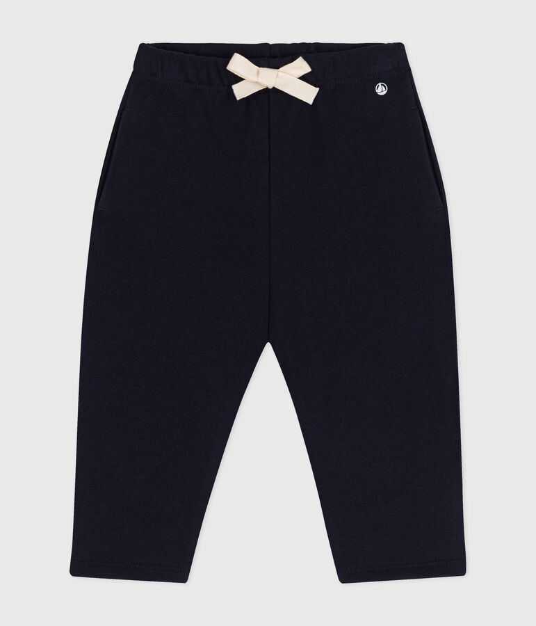 Pantalon en molleton b&eacute;b&eacute; bleu SMOKING