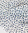 Capeline en gaze de coton fleurs bleues enfant fille AVALANCHE/ INCOGNITO