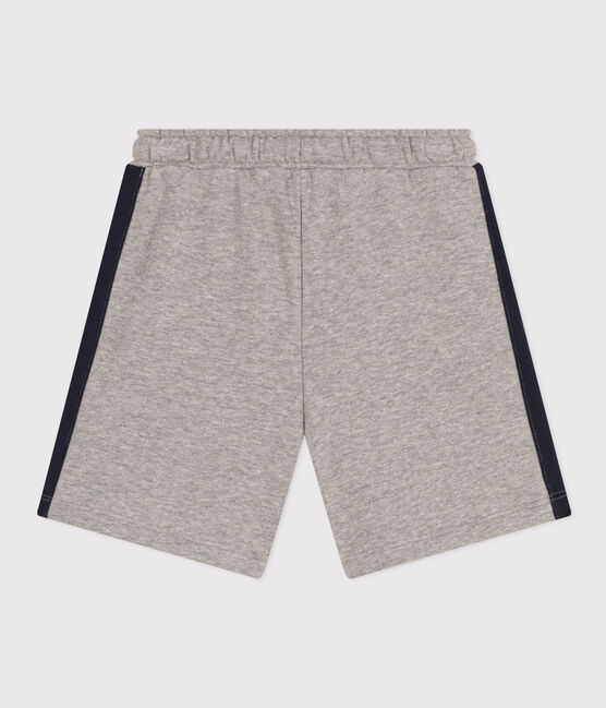 Short en coton enfant garçon gris CHATON CHINE