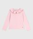 Tee-shirt enfant manches longues en coton uni