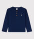 Tee-shirt manches longues en coton enfant garçon