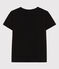 Tee-shirt LE DROIT col rond en coton Femme noir BLACK