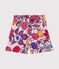 Bermuda enfant fille rose PATIENCE/blanc MULTICO