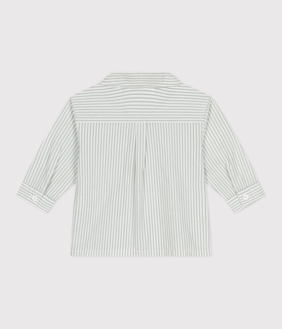 Chemise bébé en coton rayée PAUL/ ECUME