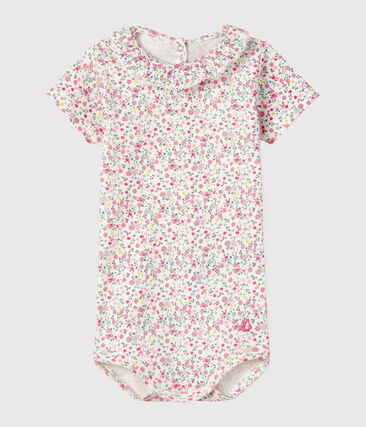 PETIT BATEAU - Body bébé fille à collerette