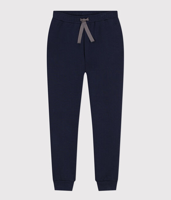 Pantalon en coton épais Femme bleu SMOKING