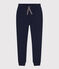 Pantalon en coton épais Femme bleu SMOKING