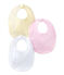 Lot de 3 bavoirs bébé blanc LOT