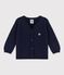 Cardigan en tricot bébé bleu SMOKING