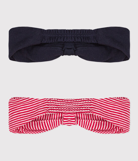 Lot de 2 bandeaux en coton bébé variante 1