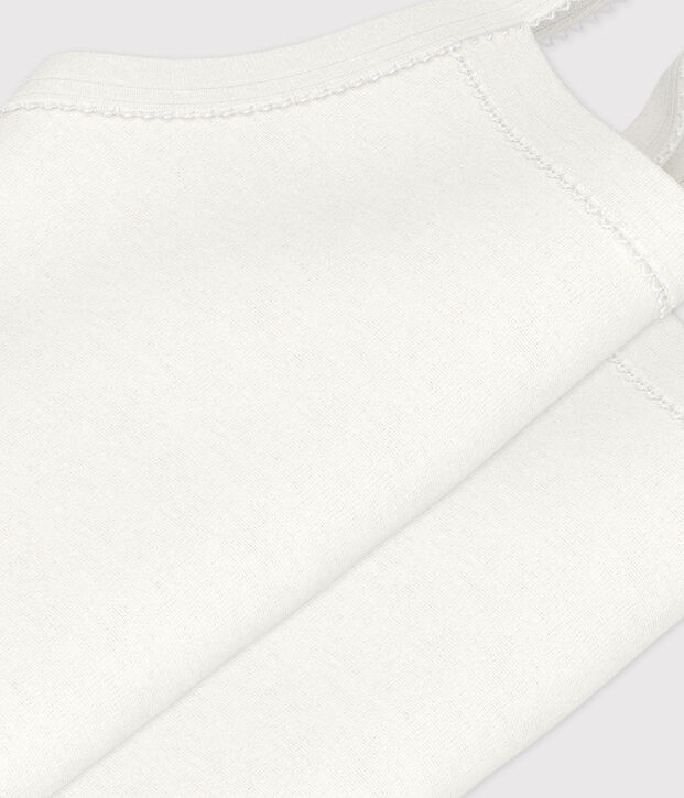 Lot de 2 bodies &agrave; bretelles b&eacute;b&eacute; fille multicouleur