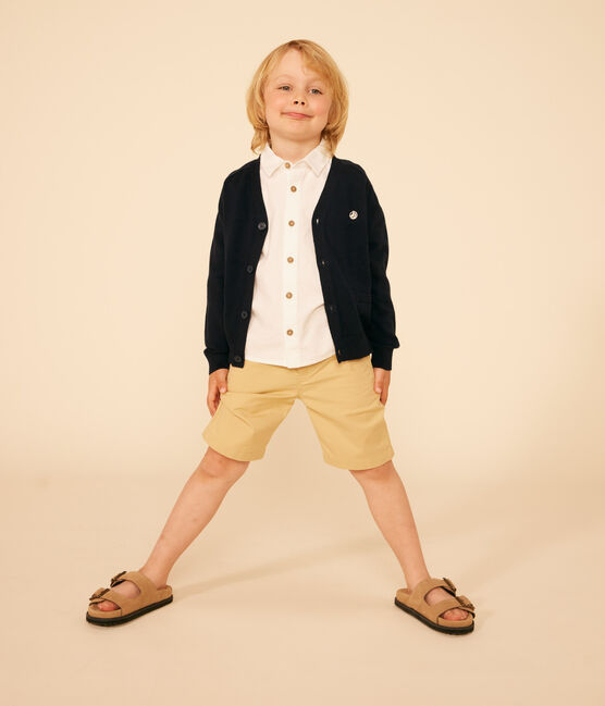 Cardigan en coton enfant garçon bleu SMOKING