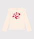 Tee-shirt manches longues en coton enfant fille