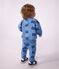 Ensemble sweatshirt et pantalon b&eacute;b&eacute; en coton imprim&eacute; animalier bleu/multicouleur