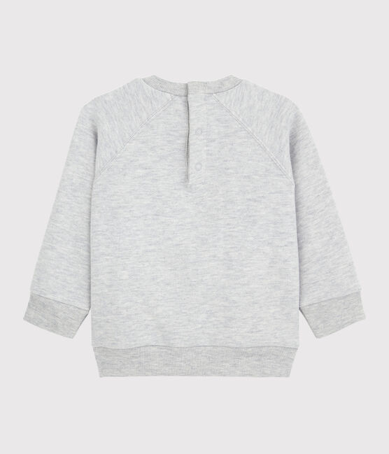 Sweatshirt manches longues bébé garçon gris BELUGA CHINE