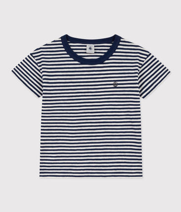 Tee-shirt rayé en coton enfant garçon
