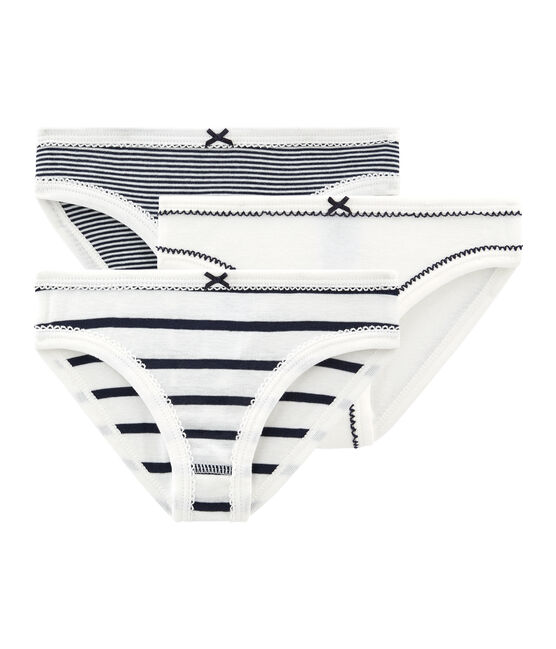 Trio de culottes petite fille variante 1