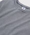 T-shirt col rond iconique en coton rayé Femme bleu SMOKING/blanc MARSHMALLOW
