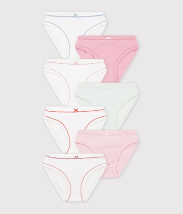 Lot de culottes enfant en coton uni