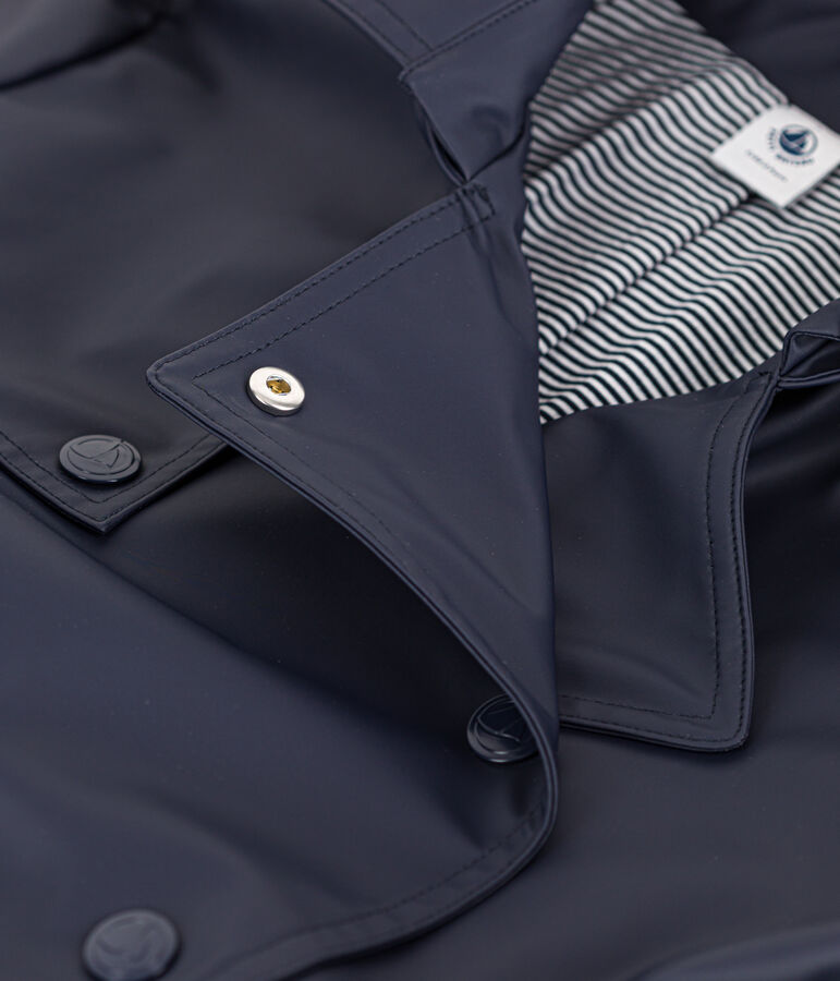 Trench &agrave; capuche Femme bleu SMOKING