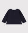 Sweatshirt en molleton bébé bleu SMOKING