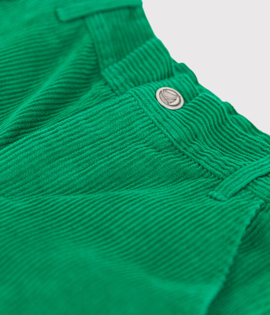 Pantalon en velours côtelé enfant fille MATCHA