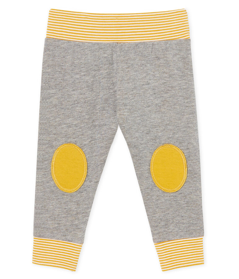 Pantalon b&eacute;b&eacute; en tubique gris