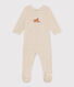 Pyjama en velours bébé 