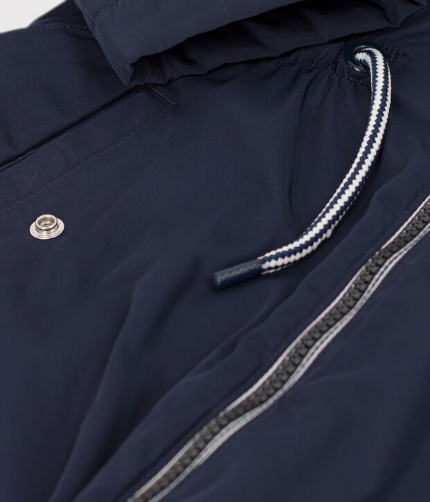 Parka enfant fille bleu